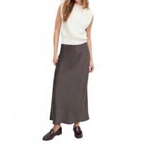 NEW FAVORITE DAUGHTER favorite midi skirt in coffee